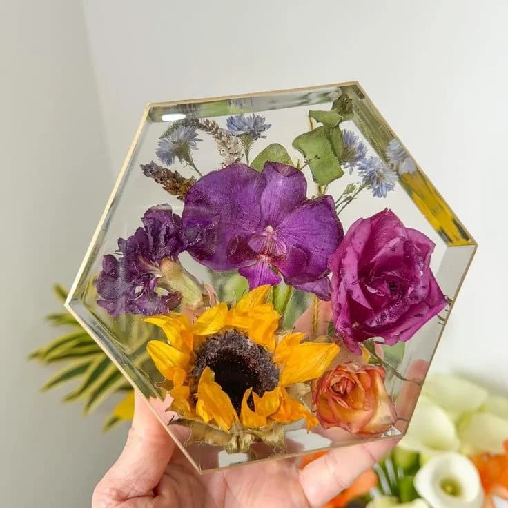 Adorno Hexagonal Decorativo 2
