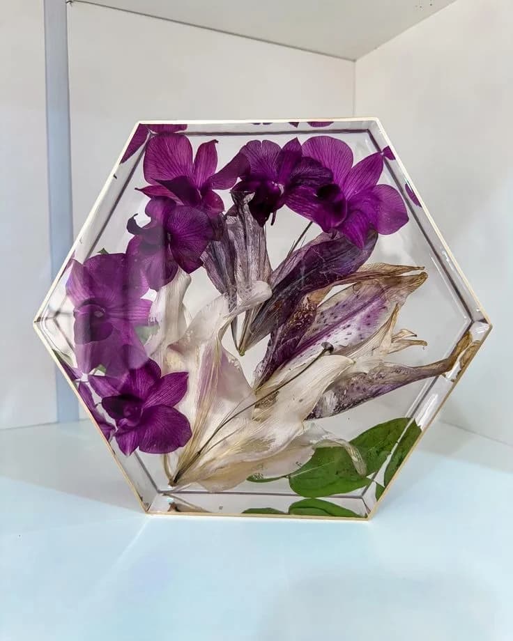 Adorno Hexagonal Decorativo 1