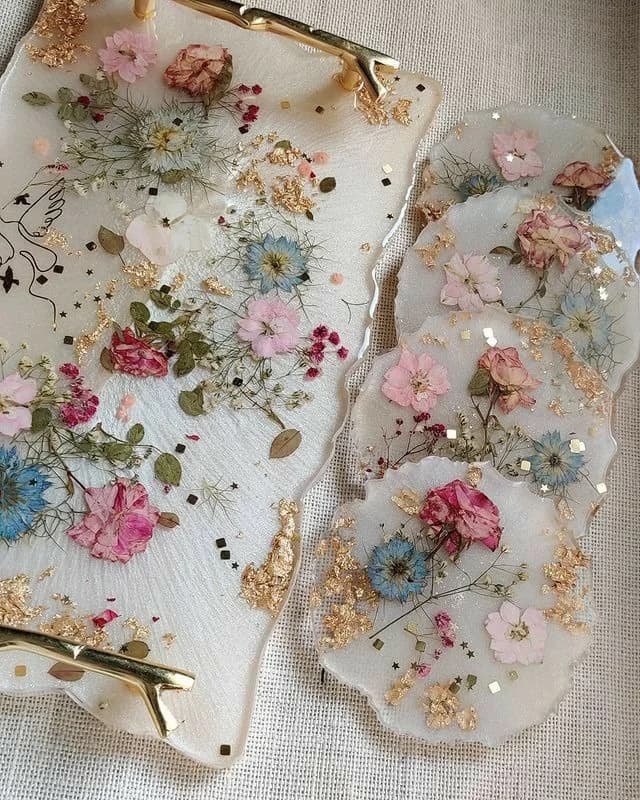 Fuente con Posavasos